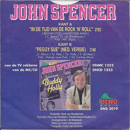 John Spencer - In De Tijd Van De Rock 'n' Roll 40578