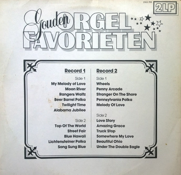 Magic Organ - Gouden Orgel Favorieten (LP) Vinyl LP VINYLSINGLES.NL