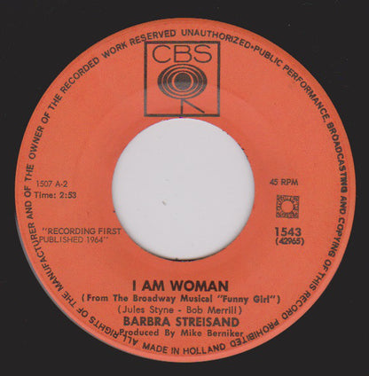 Barbra Streisand - People 15289 Vinyl Singles VINYLSINGLES.NL