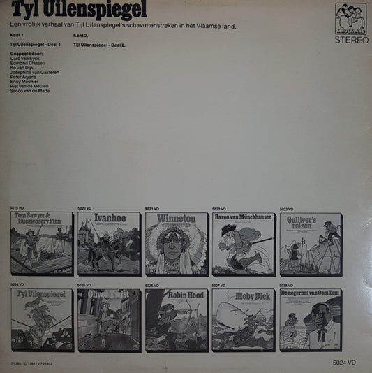 Various - Tyl Uilenspiegel (LP) Vinyl LP Vinyl Zeer Goed / Hoesje Goed "VINYLSINGLES.NL"