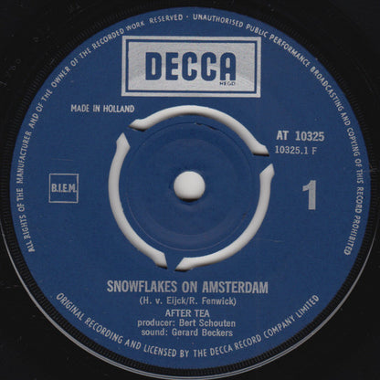 After Tea - Snowflakes On Amsterdam 22885 Vinyl Singles VINYLSINGLES.NL