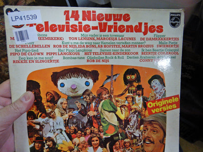 Various - 14 Nieuwe Televisie-vriendjes (LP) 41539 Vinyl LP Goede Staat