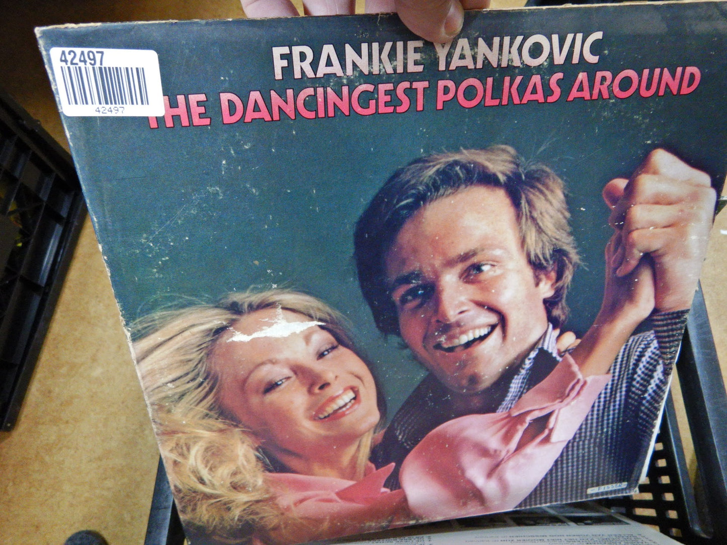Frankie Yankovic - The Dancingest Polkas Around (LP) 42497 Vinyl LP VINYLSINGLES.NL