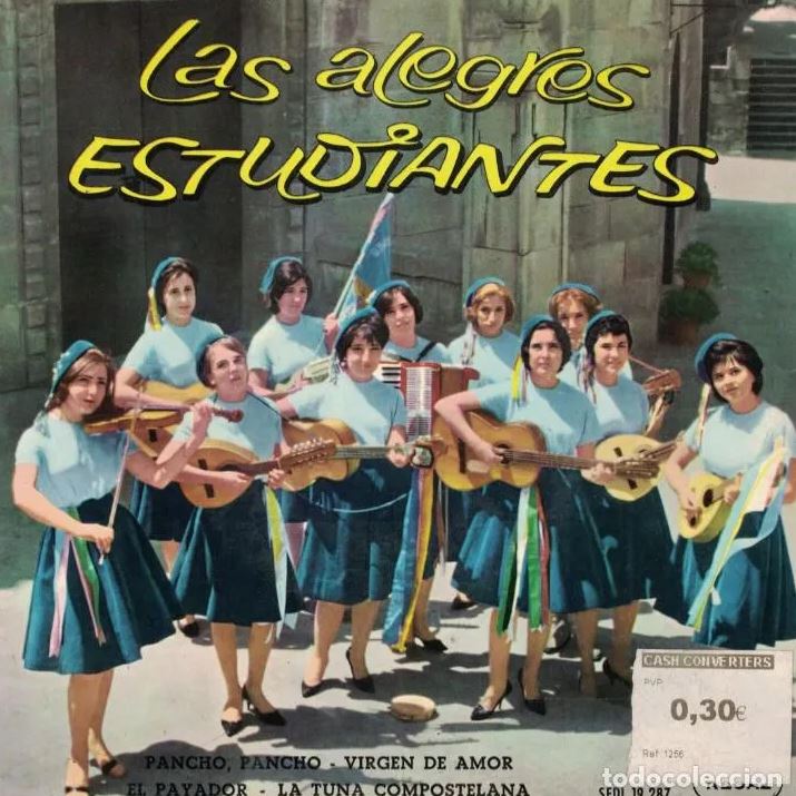 Las Alegres Estudiantes (EP) 24101 Vinyl Singles EP Goede Staat