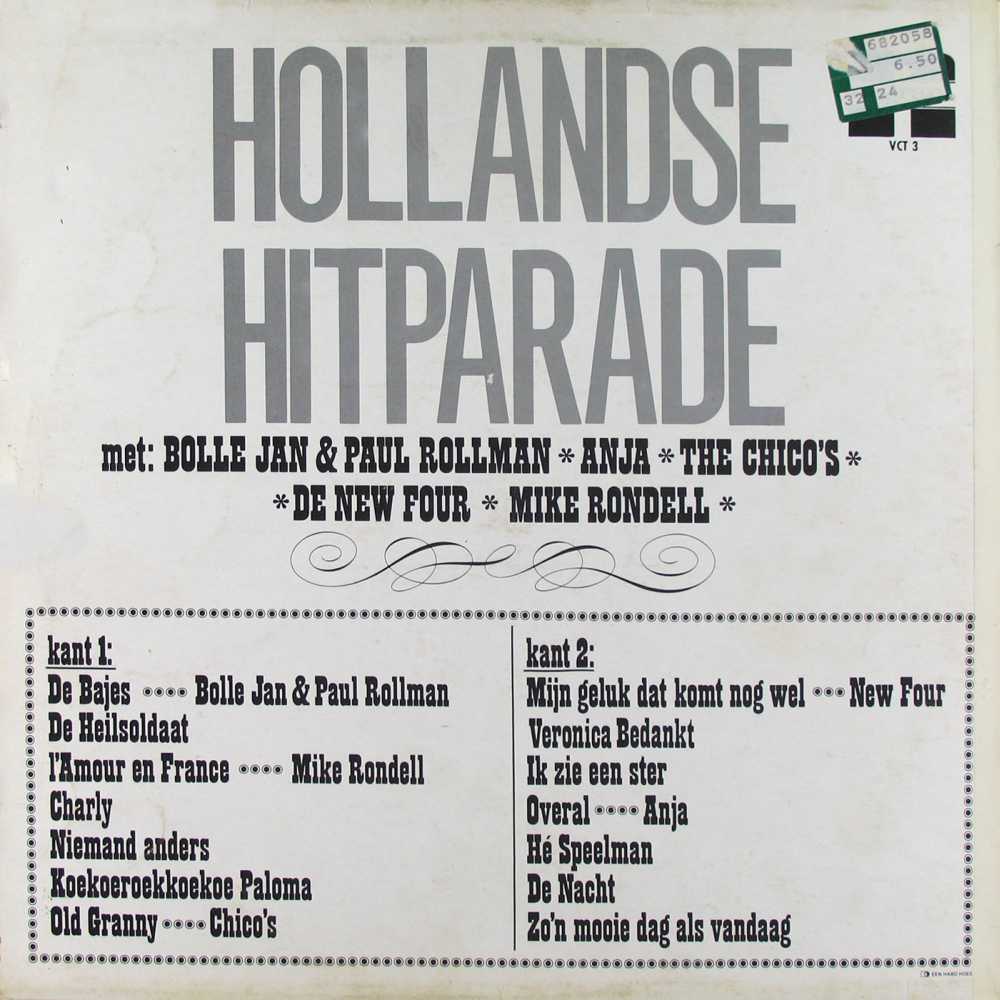 Various - Hollandse Hitparade (LP) 46885 Vinyl LP Goede Staat