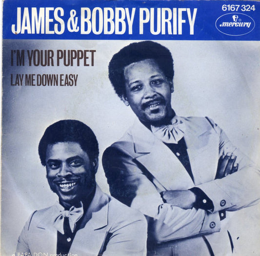 James & Bobby Purify - I'm Your Puppet 36319 Vinyl Singles Vinyl Very Good (VG) <br> Hoes Good Plus (G+)