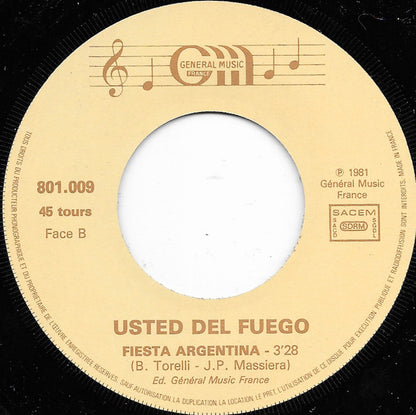 Usted Del Fuego - Misa Criolla 32021 Vinyl Singles VINYLSINGLES.NL