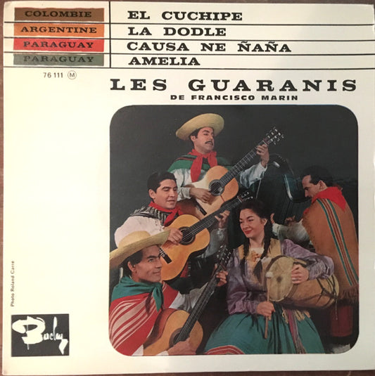 Les Guaranis de Francisco Martin - El cuchipe (EP) 05508 Vinyl Singles EP Goede Staat