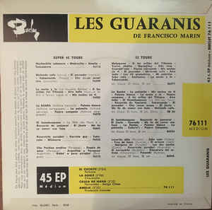 Les Guaranis de Francisco Martin - El cuchipe (EP) 05508 Vinyl Singles EP VINYLSINGLES.NL