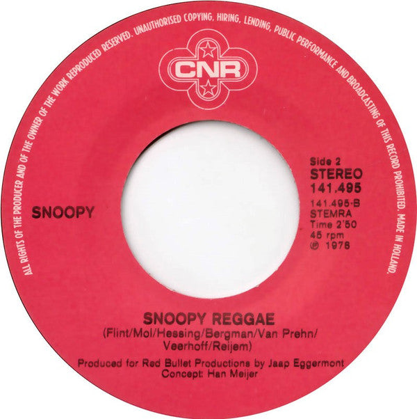 Snoopy  - No Time For A Tango 28516 Vinyl Singles VINYLSINGLES.NL