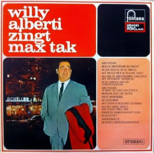 Willy Alberti - Zingt Max Tak (LP) 40184 Vinyl LP VINYLSINGLES.NL