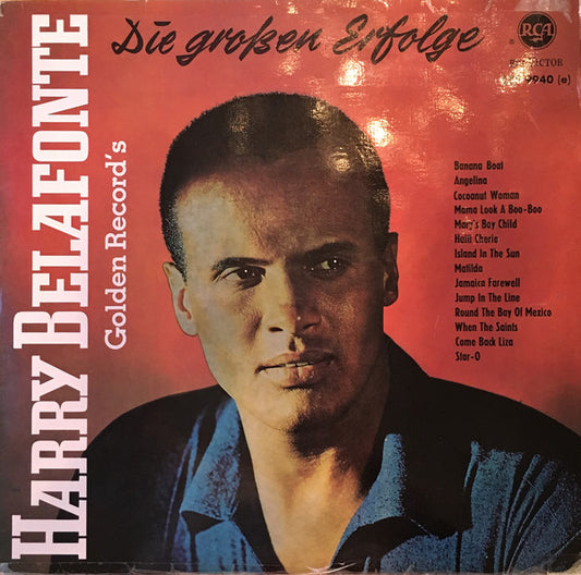 Harry Belafonte - Die Großen Erfolge - Golden Records (LP) 48015 Vinyl LP Goede Staat