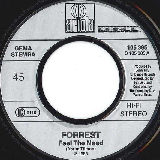 Forrest - Feel The Need 10678 Vinyl Singles VINYLSINGLES.NL