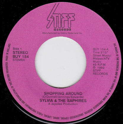 Sylvia & The Sapphires - Shopping Around Vinyl Singles VINYLSINGLES.NL