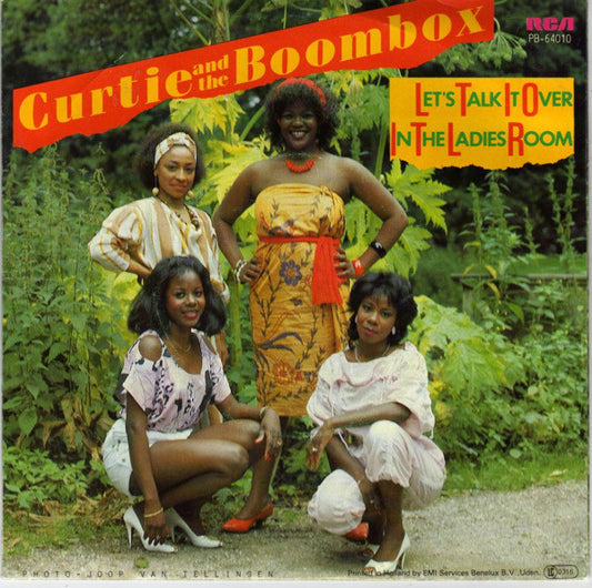 Curtie And The Boombox - Let's Talk It Over In The Ladies' Room 25741 29109 Vinyl Singles Goede Staat