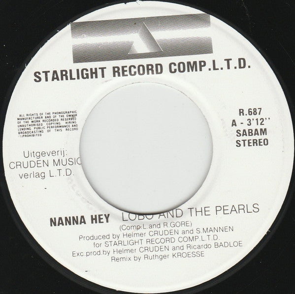 Lobo And The Pearls - Nana Hey Vinyl Singles VINYLSINGLES.NL