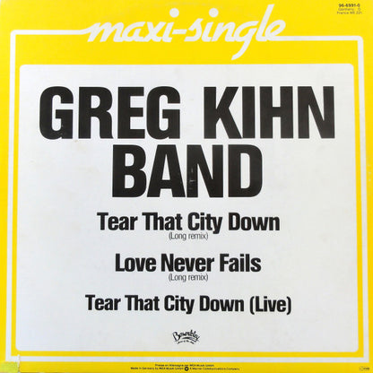 Greg Kihn Band - Tear That City Down (Maxi-Single) Maxi-Singles VINYLSINGLES.NL