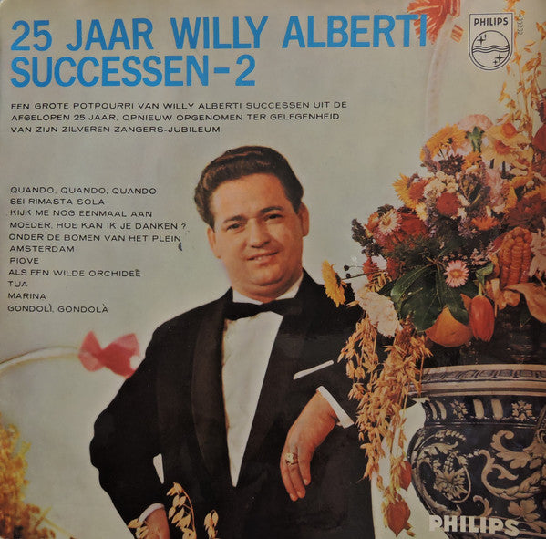 Willy Alberti - 25 Jaar Willy Alberti Successen-2 (EP) 27304 Vinyl Singles EP Goede Staat