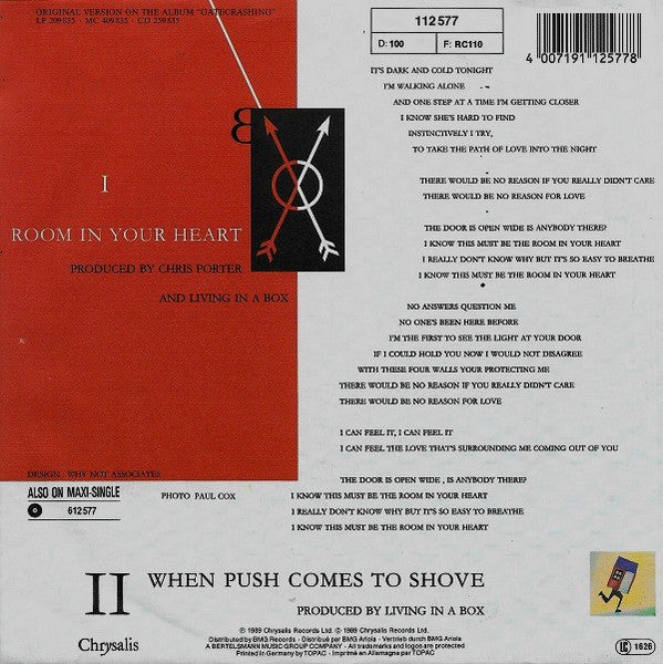 Living in a box - Room In Your Heart Vinyl Singles VINYLSINGLES.NL