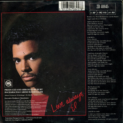 El DeBarge - Love Always 20069 Vinyl Singles Goede Staat