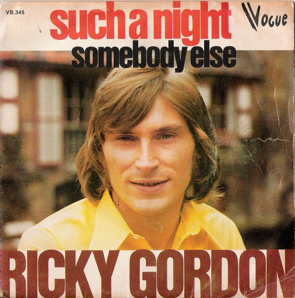 Ricky Gordon Ricky Gordon - Such A Night – VINYLSINGLES.NL