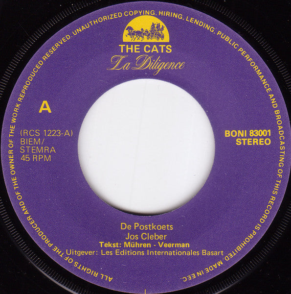 Cats - La Diligence Vinyl Singles VINYLSINGLES.NL
