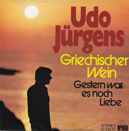 Udo Jurgens - Griechischer Wein 36757 Vinyl Singles VINYLSINGLES.NL