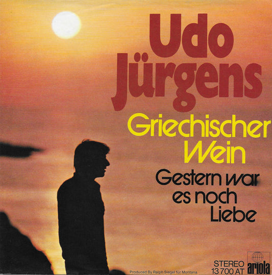 Udo Jurgens - Griechischer Wein Vinyl Singles VINYLSINGLES.NL