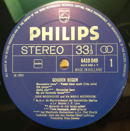 John Woodhouse - Gouden Regen (LP)