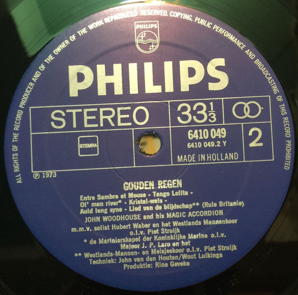 John Woodhouse - Gouden Regen (LP) 40956 Vinyl LP VINYLSINGLES.NL