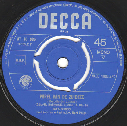 Trea Dobbs - Parel Van De Zuidzee Vinyl Singles VINYLSINGLES.NL