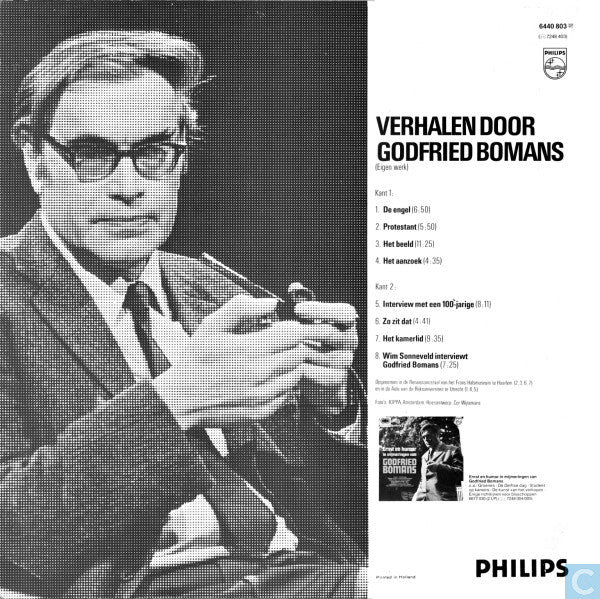 Godfried Bomans - Verhalen Door Godfried Bomans (LP) 45758 46192 41014 Vinyl LP VINYLSINGLES.NL
