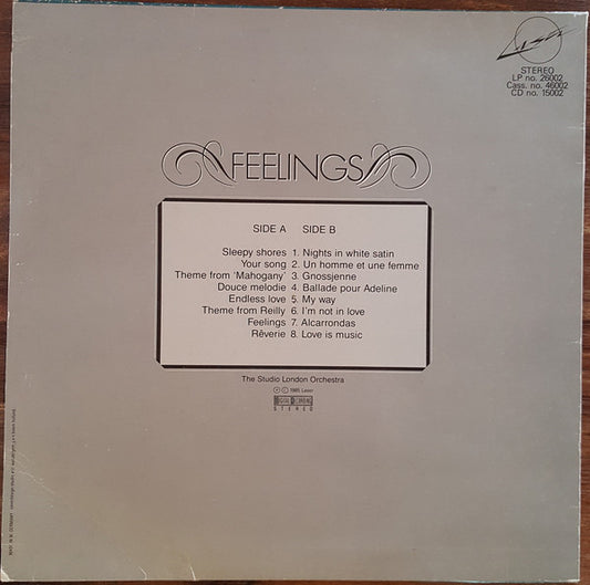 Studio London Orchestra - Feelings (LP)