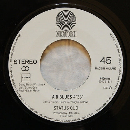 Status Quo - What You're Proposing 36421 Vinyl Singles Zeer Goede Staat