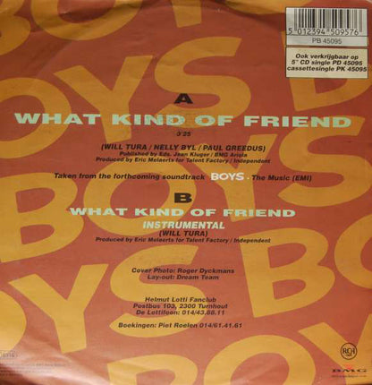 Helmut Lotti - What Kind Of Friend 31830 Vinyl Singles Goede Staat