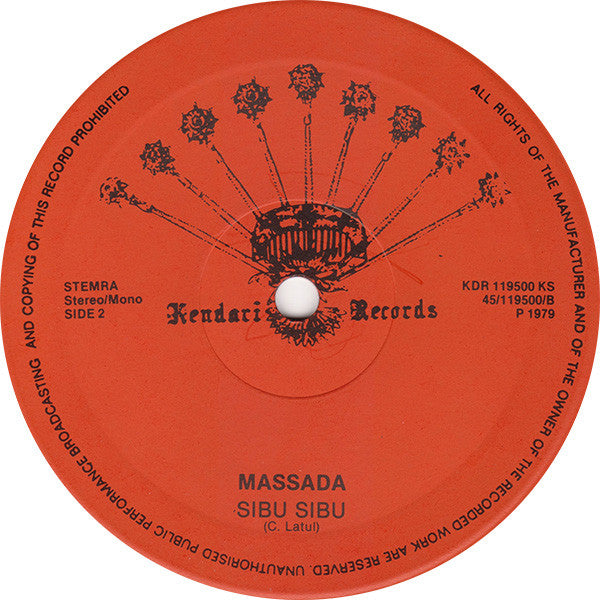 Massada - Unknown Destination (Maxi-Single)  42325 Maxi-Singles Goede Staat