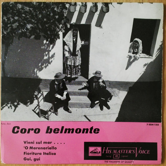 Belmont Choir - Fiorutura Italica (EP) 30998 Vinyl Singles EP VINYLSINGLES.NL