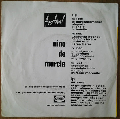 Nino de Murcia - Valencia Vinyl Singles VINYLSINGLES.NL