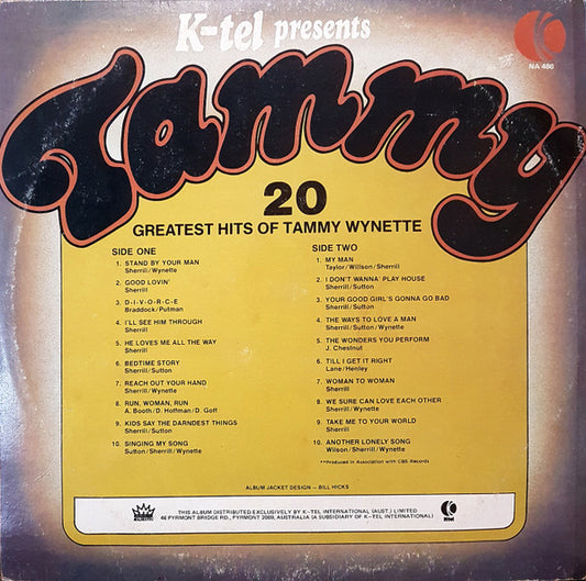 Tammy Wynette - Tammy - 20 Greatest Hits (LP)
