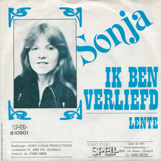 Sonja - Ik Ben Verliefd 29910 Vinyl Singles VINYLSINGLES.NL