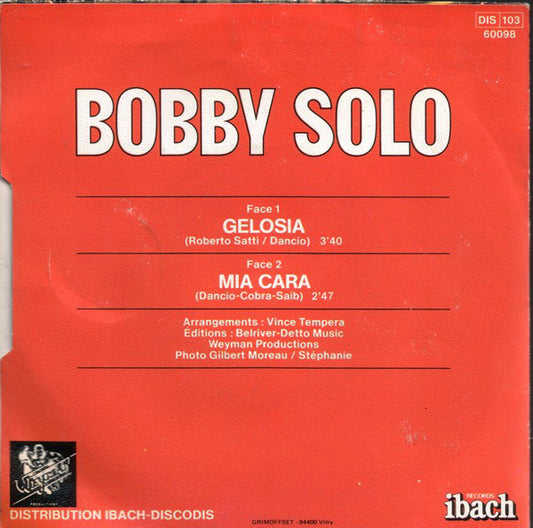 Bobby Solo - Gelosia