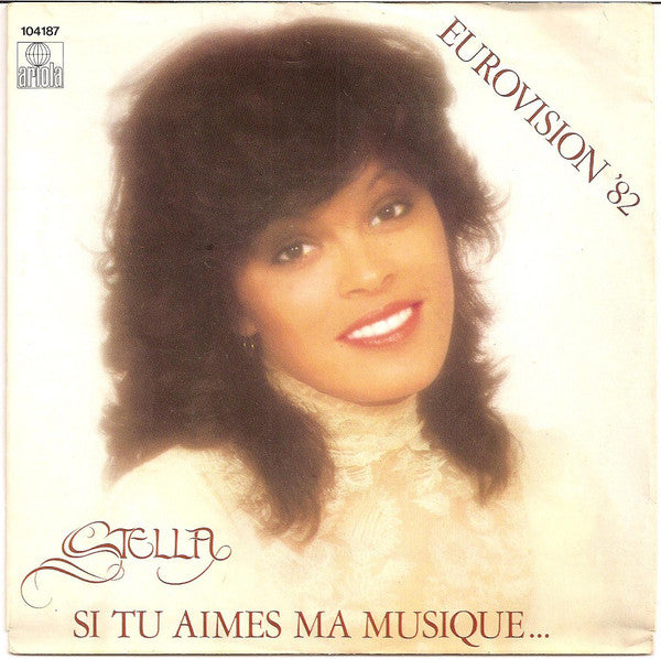 Stella - Si Tu Aimes Ma Musique Vinyl Singles Vinyl Very Good (VG) <br> Hoes Good Plus (G+)