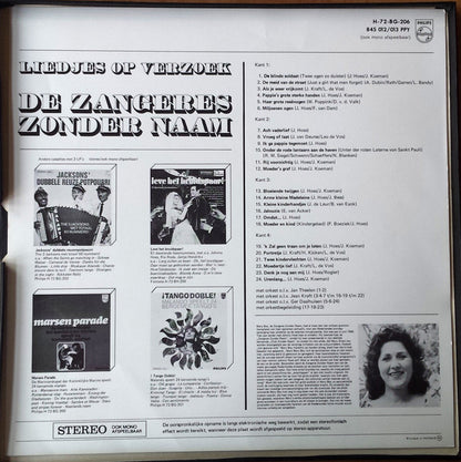 Zangeres Zonder Naam - Liedjes Op Verzoek (LP) 48290 Vinyl LP VINYLSINGLES.NL