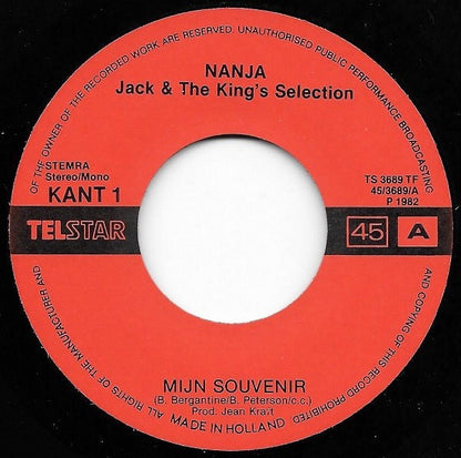 Nanja Jack & The King's Selection - Mijn Souvenir 15439 Vinyl Singles VINYLSINGLES.NL