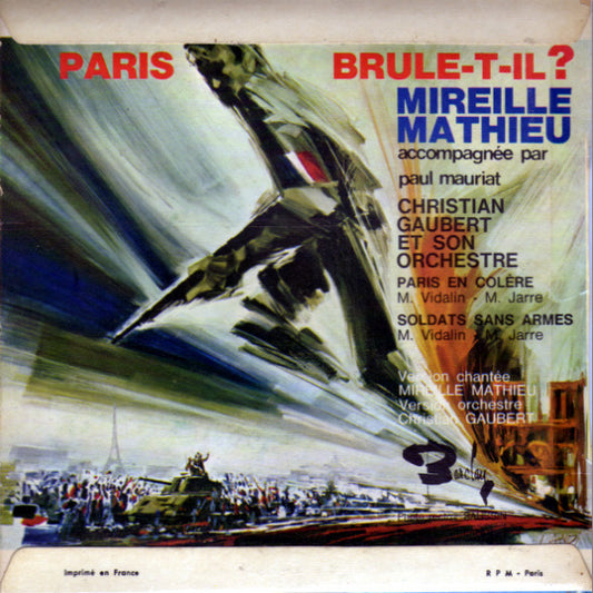 Mireille Mathieu ‎- Paris Brule-T-Il