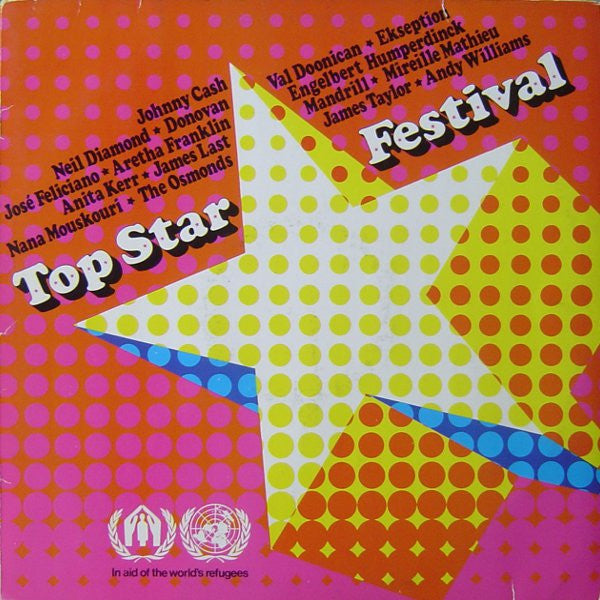 Various - Top Star Fastival (LP) 40533 Vinyl LP Hoes: Redelijk