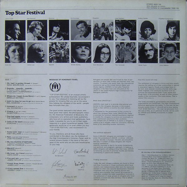 Various - Top Star Fastival (LP) 40533 Vinyl LP Hoes: Redelijk