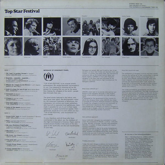 Various - Top Star Fastival (LP) Vinyl LP Vinyl (G) <br> Hoes (F) "VINYLSINGLES.NL"