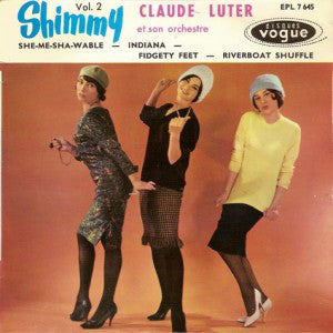 Claude Luter Et Son Orchestre - "Shimmy" vol. 2 (EP) 24259 Vinyl Singles EP Goede Staat