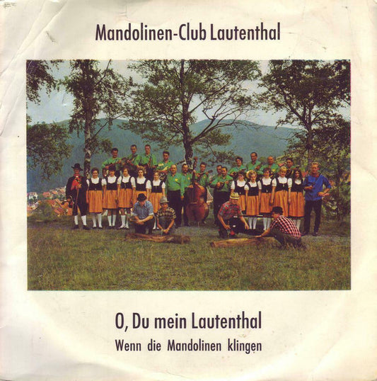 Mandolinen-Club 1920 Lautenthal - O, Du Mein Lautenthal 23673 Vinyl Singles Goede Staat